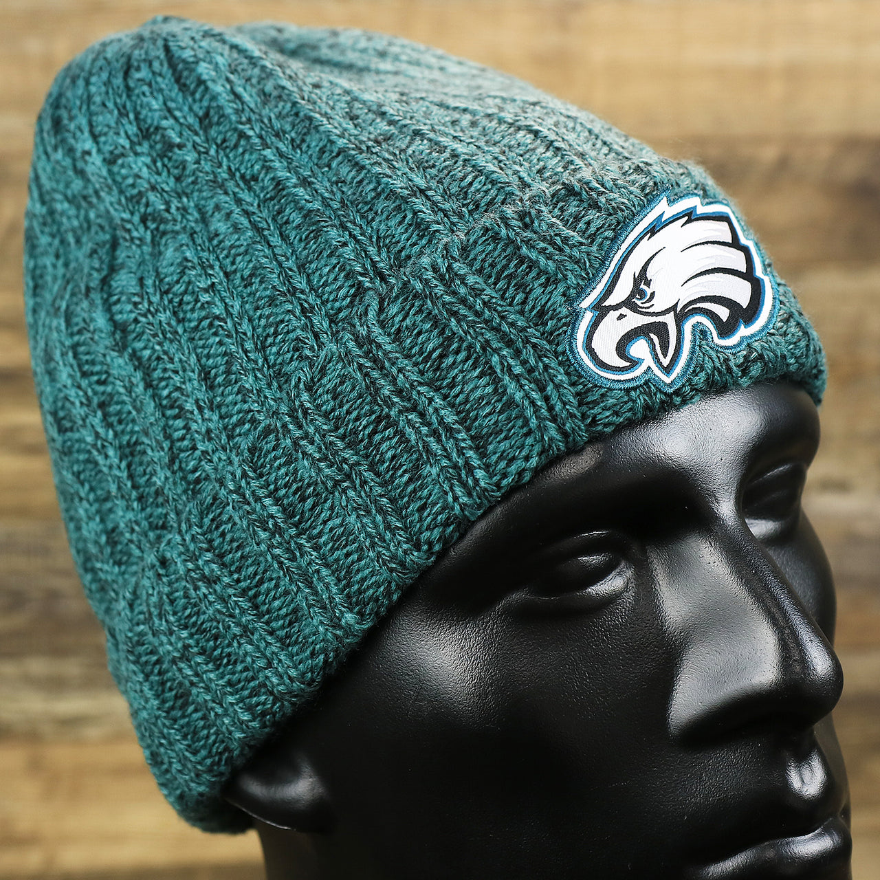 The Women’s Philadelphia Eagles Midnight Green On Field Knit Winter Beanie | Green Winter Beanie