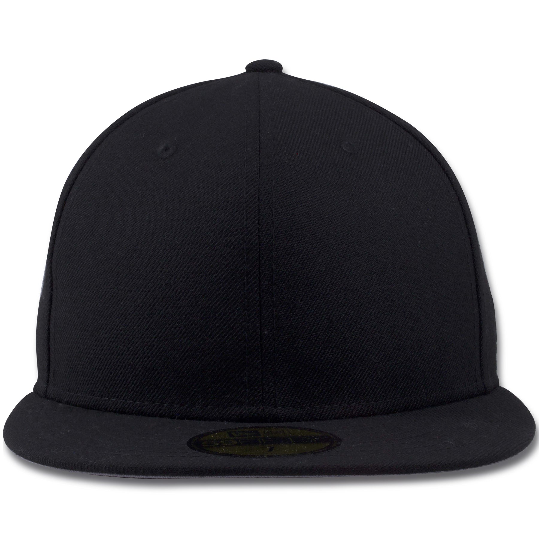 new era blank black hat