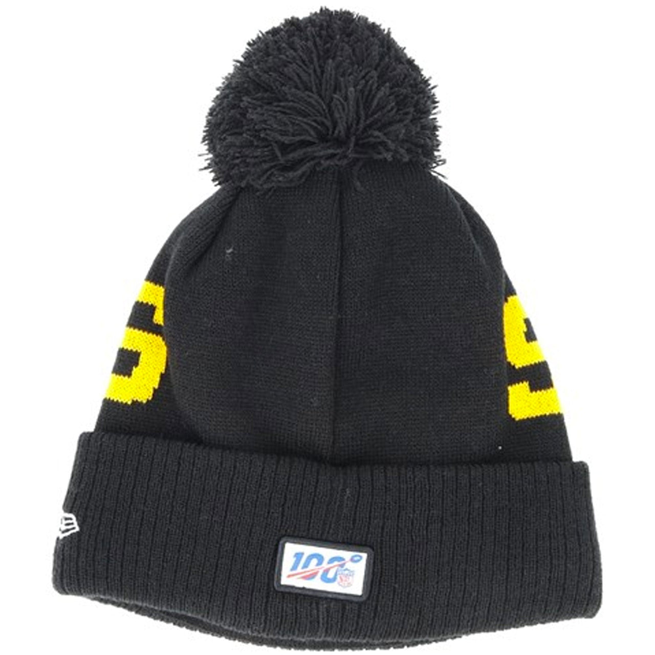 Steelers Beanie | Pittsburgh Steelers 2019 On Field Black/Yellow Beanie | OSFM