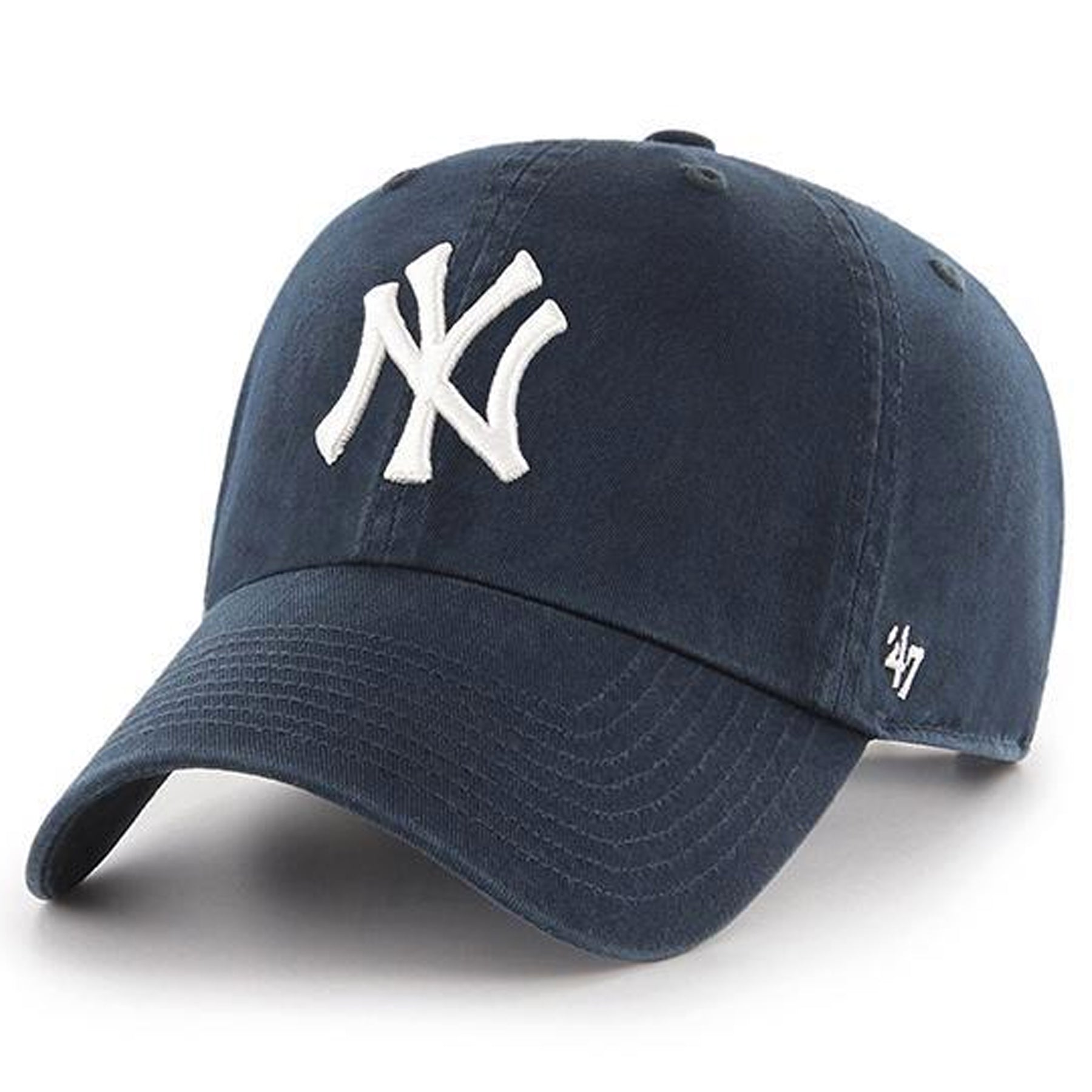 navy blue yankee cap