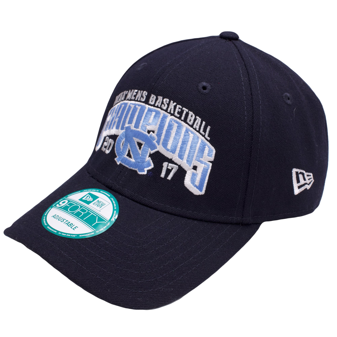 the NCAA Men's Basketball 2017 Championship dad hat has a structured crown and a bent brim