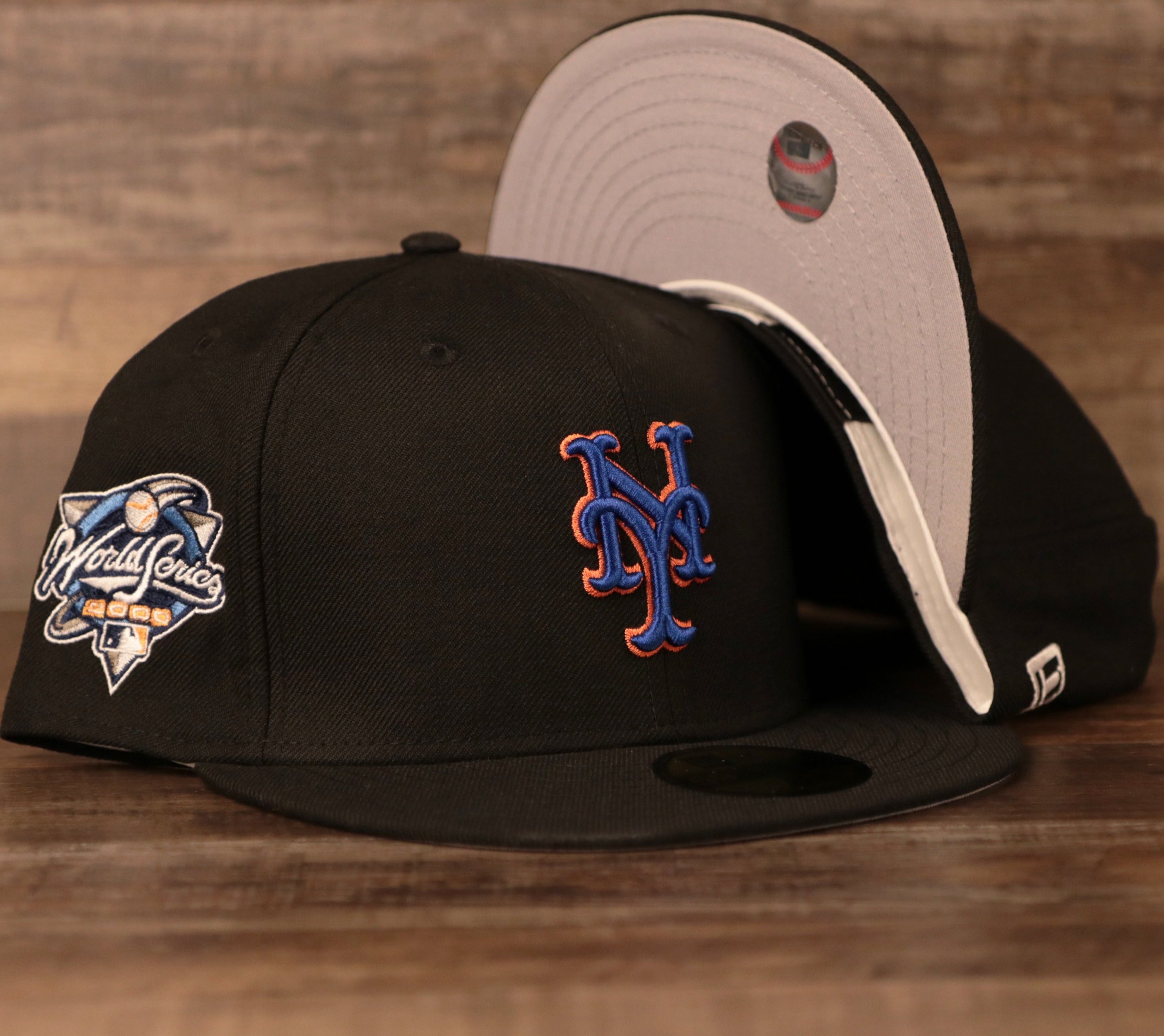 ny mets 2000 world series hat