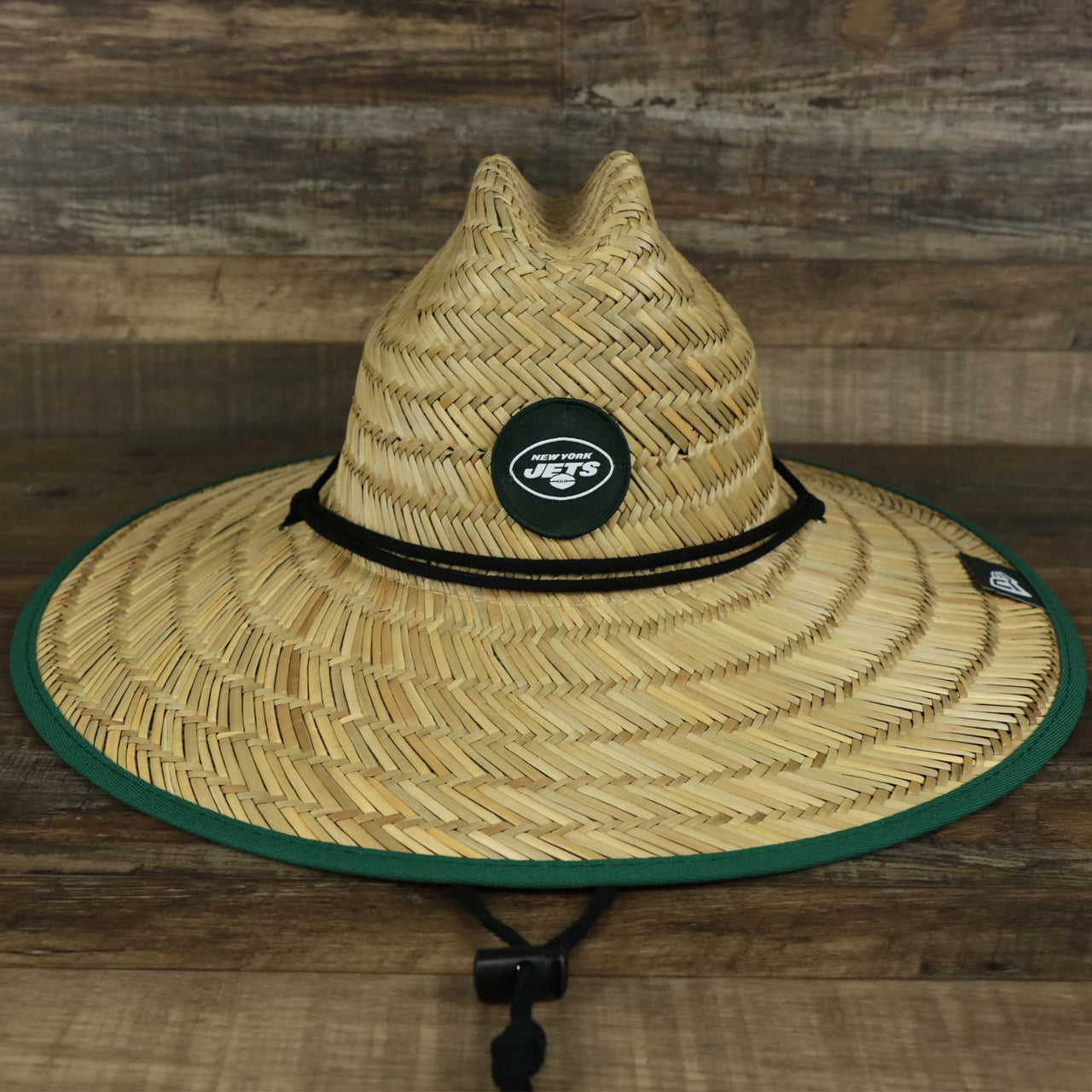 The New York Jets On Field 2022 Summer Training Straw Hat | New Era OSFM