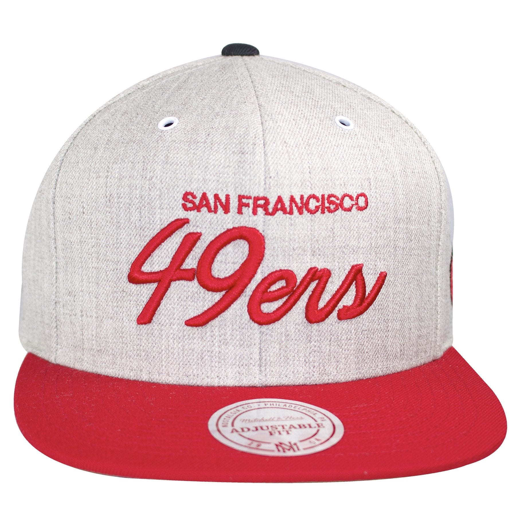 cursive 49ers hat