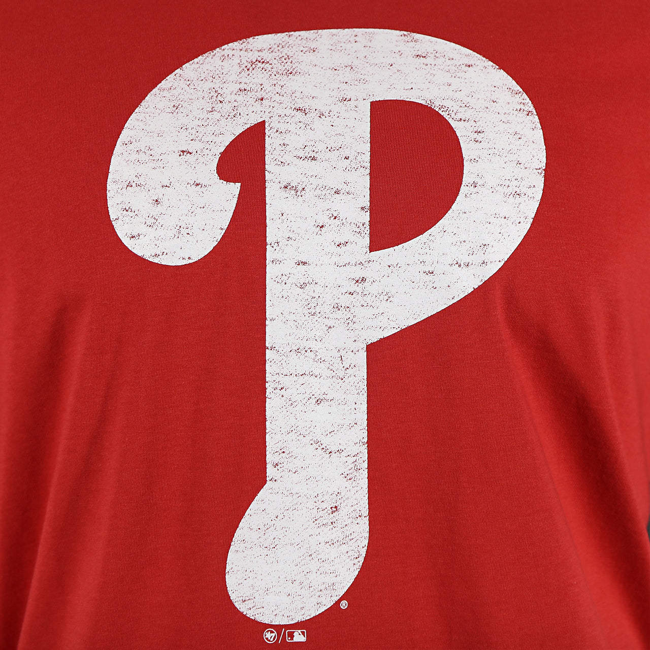 Philadelphia Phillies T Shirt With White Phillies Logo | Red T-Shirt