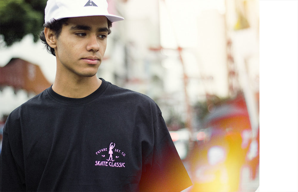 Camiseta Future Skateboards skate classic verão 2018