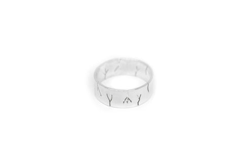 fauvirame Roots Ring / Silver lixadoracuritibalixatex.com.br