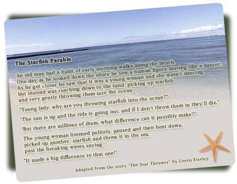 Starfish Kindness Story