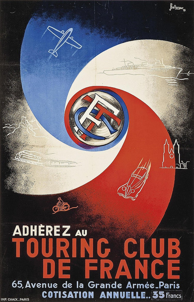 Adherez au Touring Club de France - Jacques and Pierre Bellenger