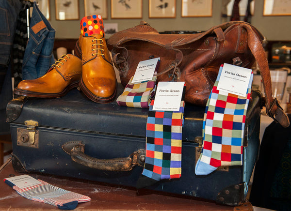 Fortis Green socks at 2015 Festival of Steve in Melbourne