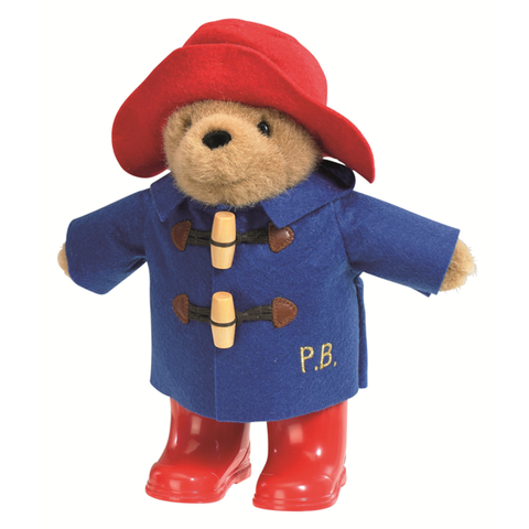 PADDINGTON BEAR Medium with Boots & Embroidered Coat