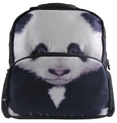 Animal Face 3D Panda Paint Backpack