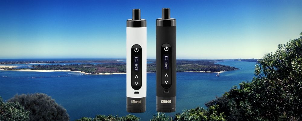 Yocan Ishred Dry Herb Vaporizer with Weed Grinder