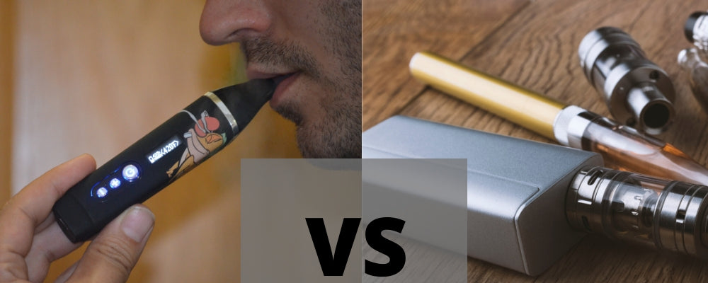 Dry Herb Vaporizer vs E-Cigarette
