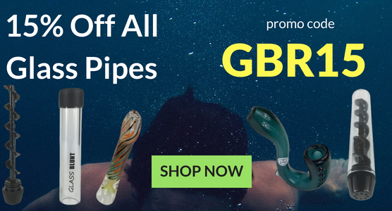 Glass Blunt and Glass Pipes in Water