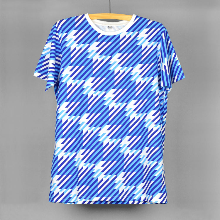 3rd rail and the pattern guild collaboration all over pattern t-shirt
