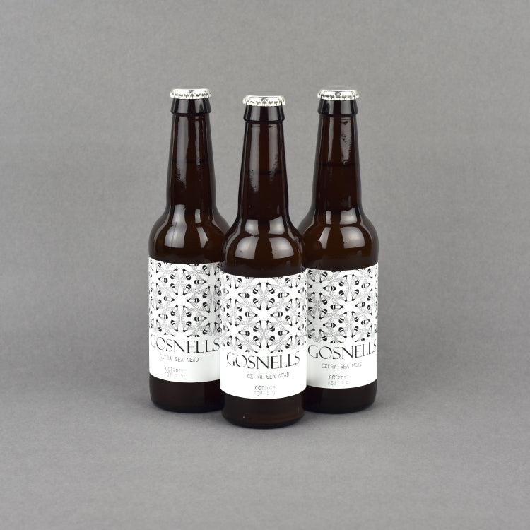 gosnells bottle label design the pattern guild