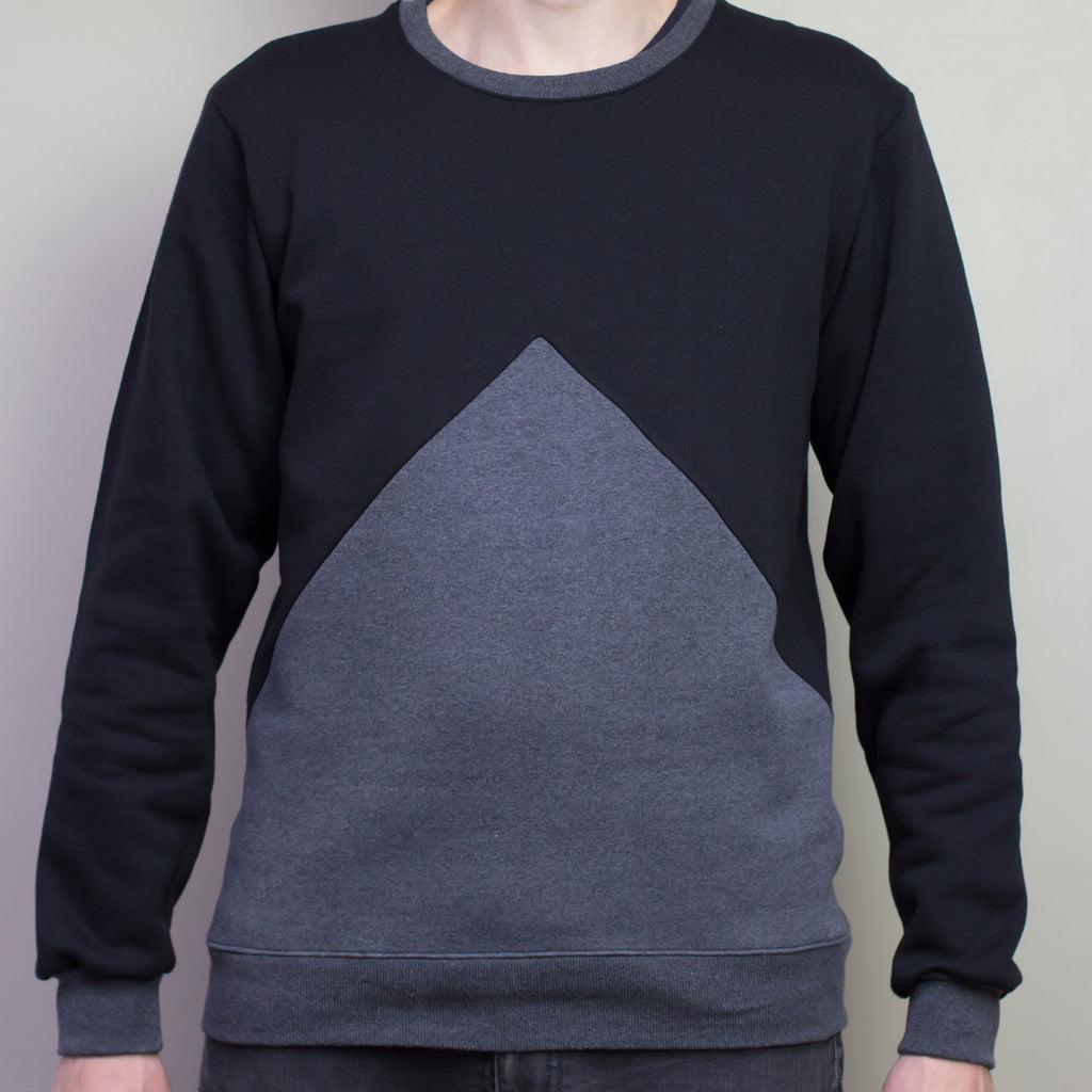 The Pattern Guild Collection 2013 trianlge panel sweatshirt