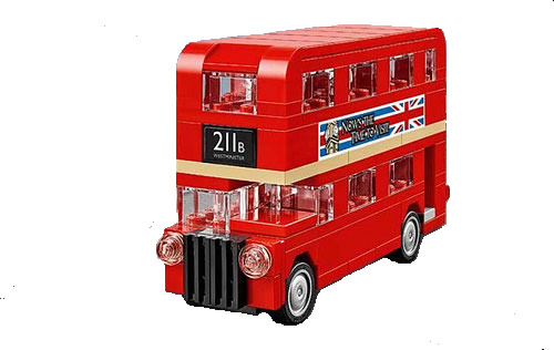mistænksom dør bruge LEGO Creator Mini London Bus set 40220 – Brick Loot