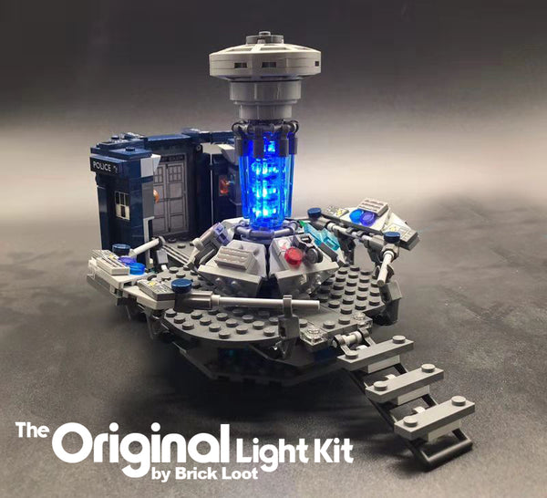 LED-Beleuchtungsset für LEGO 21304 Ideas Series Doctor Who-Beleuchtungsbausatz 