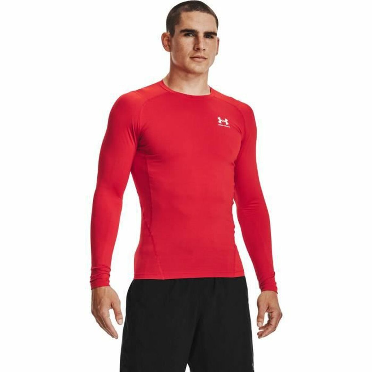 Long Sleeve Shirt Under Armour Red (XL) UrbanHeer