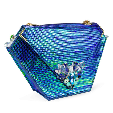 Diamond Bag Embellished Edition, Iridescent Green, 