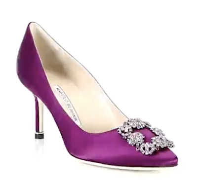 Manolo Blahnik Hangisi 70 Ornamented Pumps