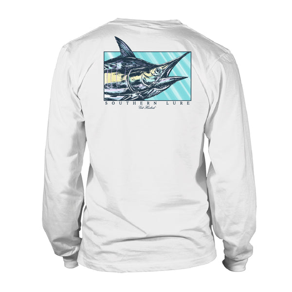 fishing t-shirt tshirt LURE sailfish LONGSLEEVE XL