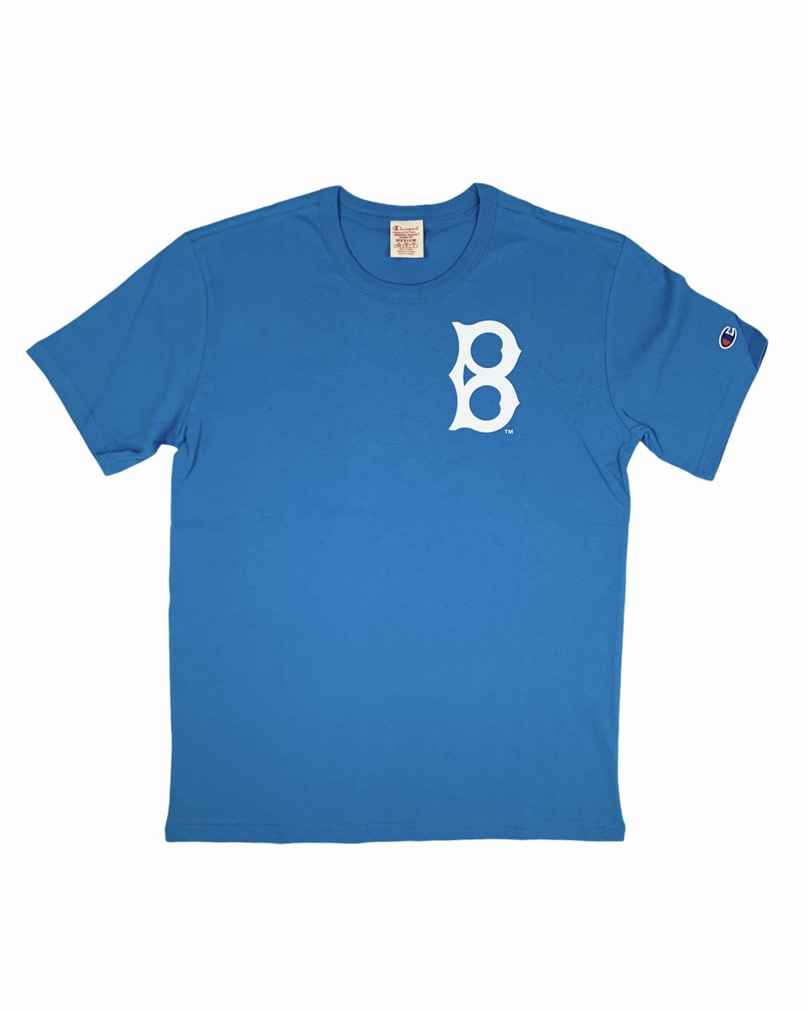 Van Fisker Van CHAMPION T-shirt 216668 Brooklyn - Light blue price online