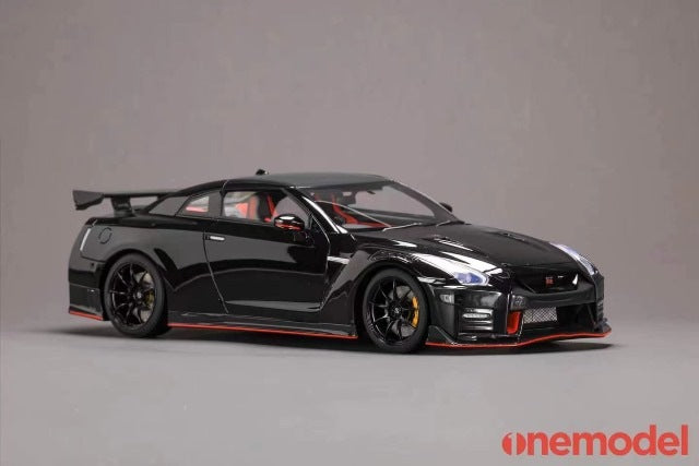 21C03-05 onemodel 1:18 Nissan 2020 GT-R Nismo Jet Black Pearl *Acrylic case  included