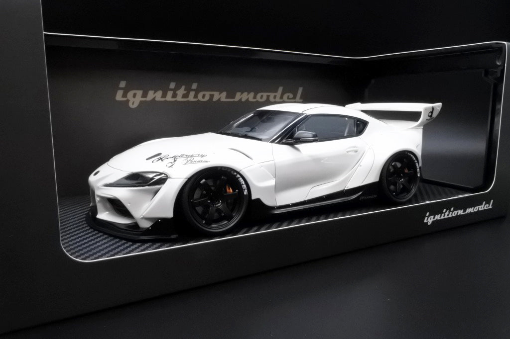 Ignition model 18 パンデム Supra A90 Pearl White 完成品 プラモデル