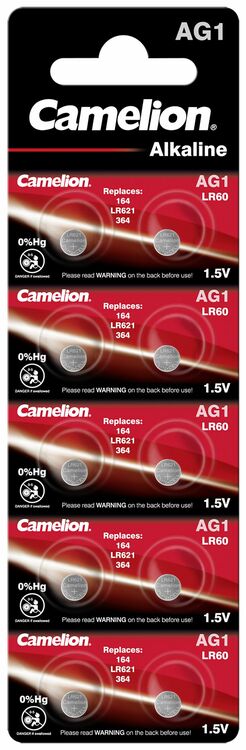 beginsel Afgekeurd klant Camelion Alkaline Knoopcel Batterij AG1 LR621 1,5V – Batterijen.net