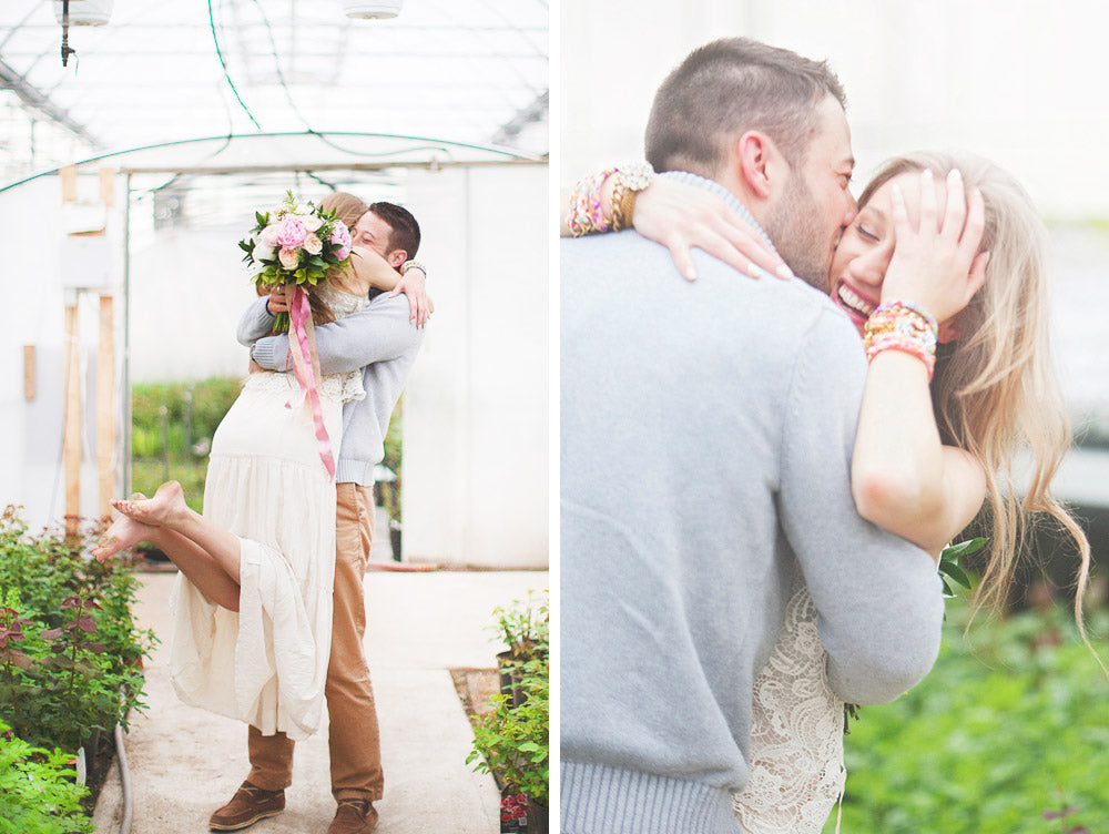 Surprise Greenhouse Engagement