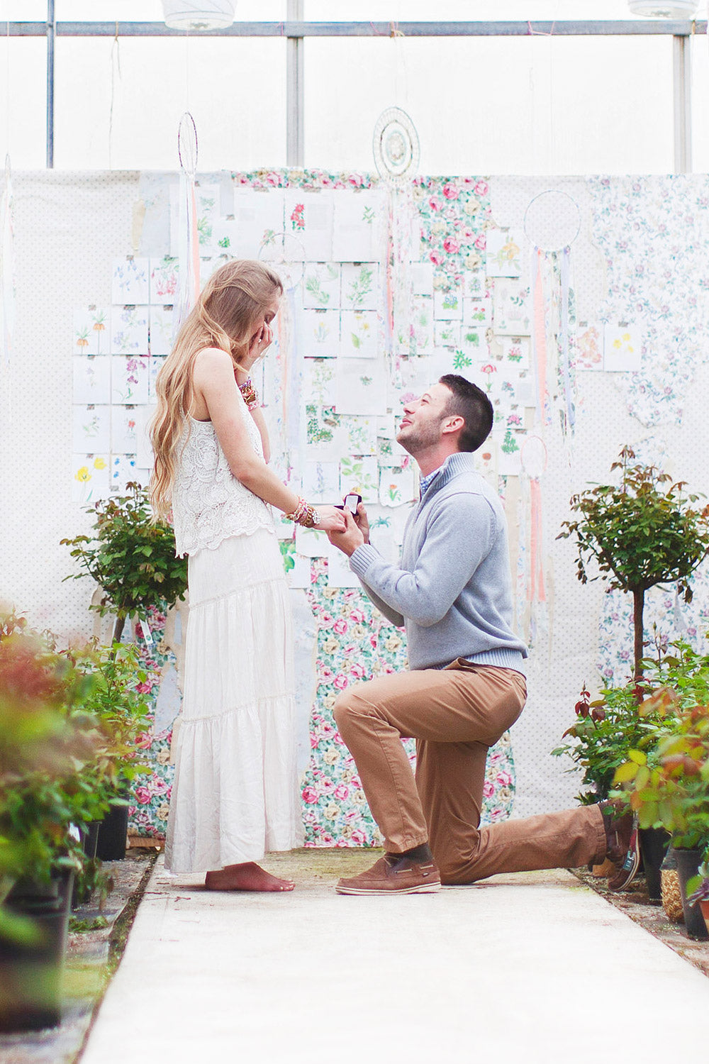 Surprise Greenhouse Engagement