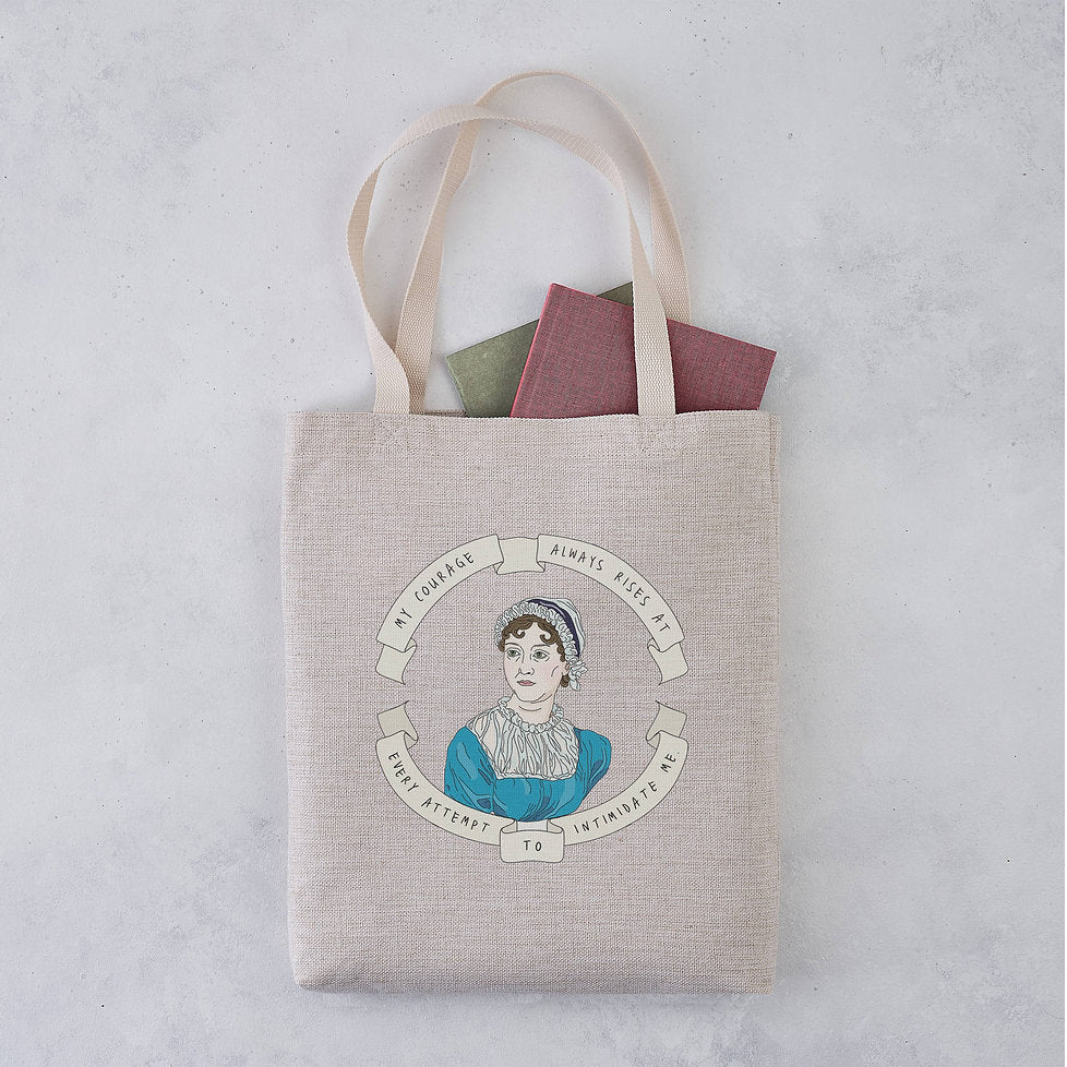 jane austen tote bag