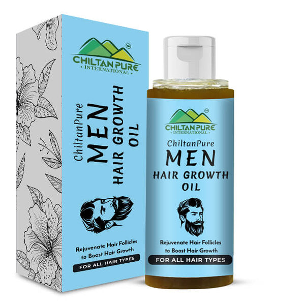Men Hair Growth Oil – Encourages Scalp Circulation, Repair Hair Damage –  ChiltanPure