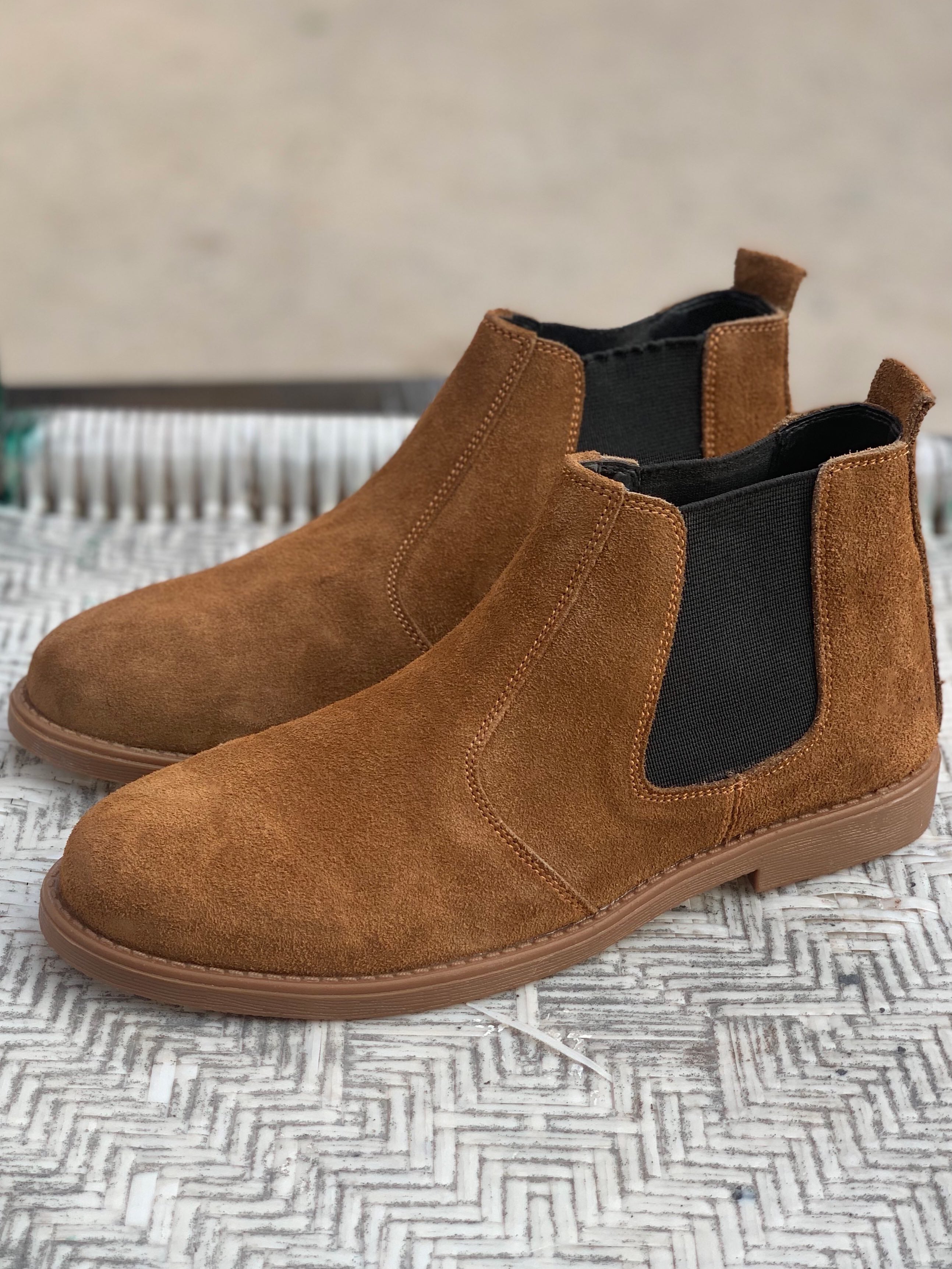 Camel Leather Boots – deux.amicci2021