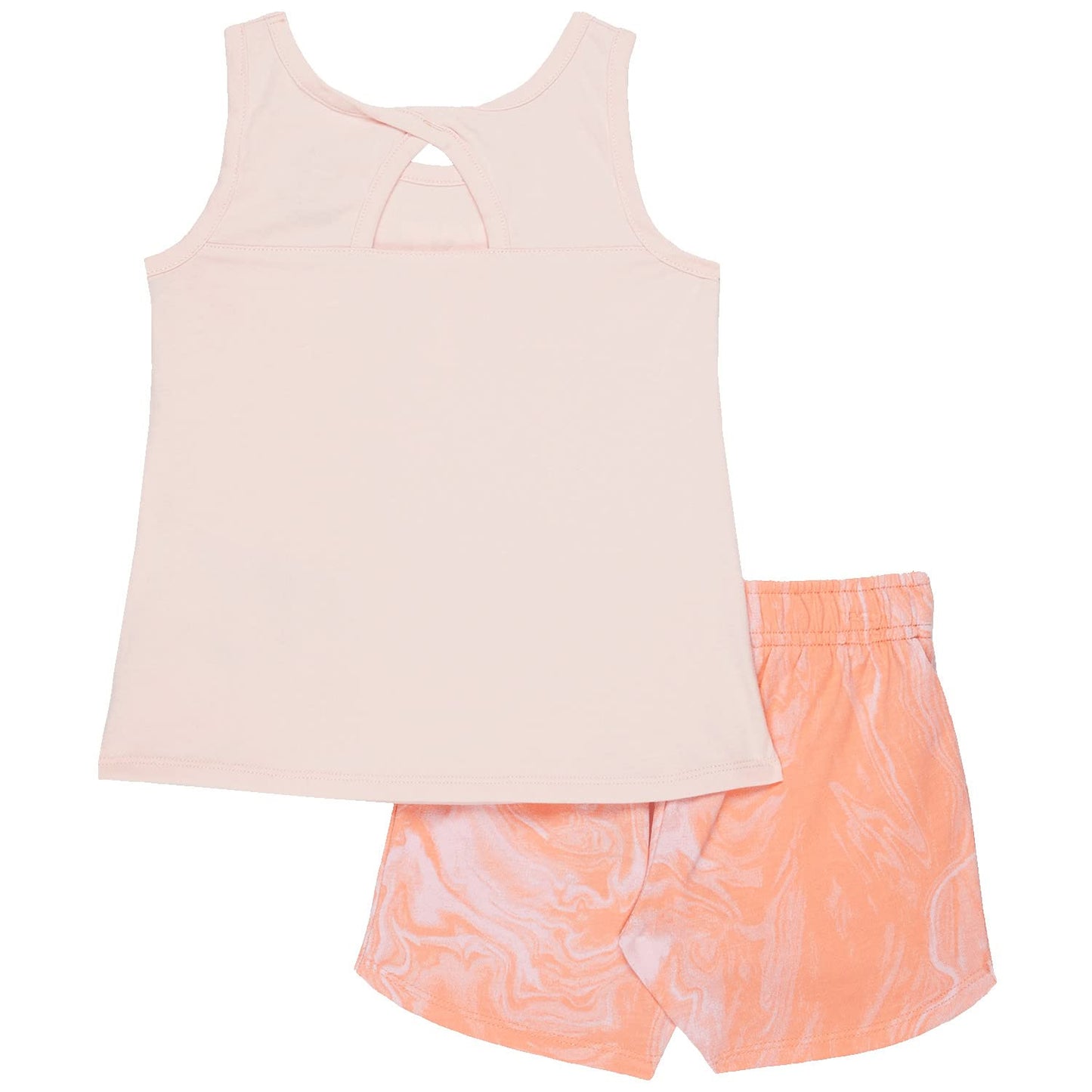 Image 2 of Graphic Tank Top and French Terry Shorts Set (Toddler)