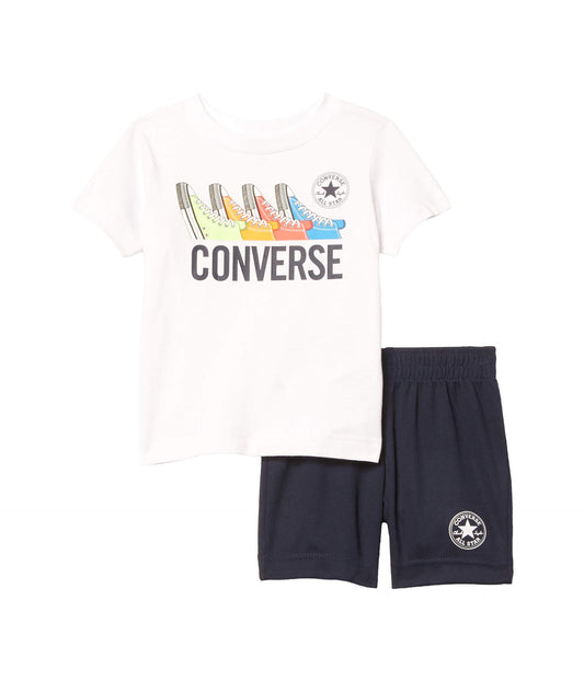 Image 1 of Graphic T-Shirt & Shorts Set (Toddler)