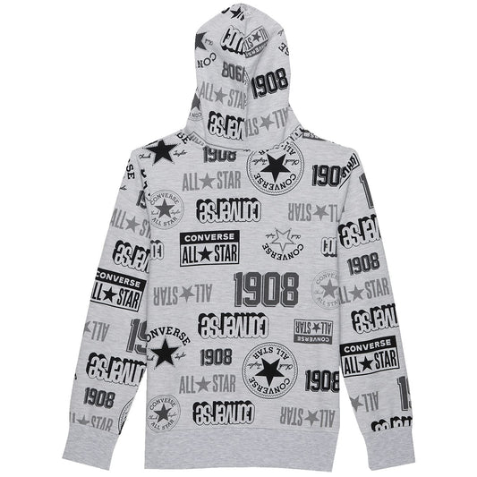 Image 2 of Logo All Over Print Fit Pullover (Toddler/Little Kids)