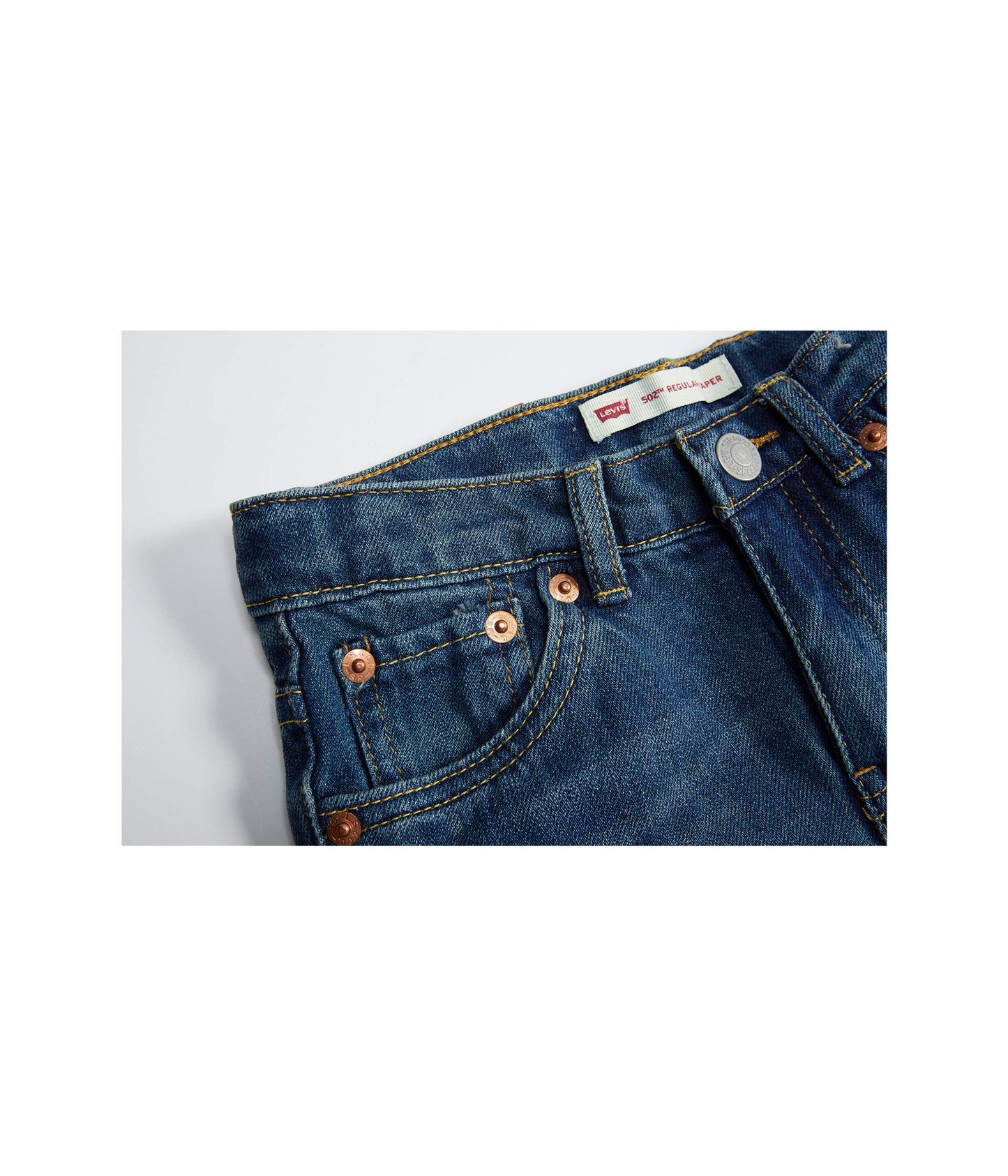 Image 3 of 502 Slim Fit Taper Jeans (Little Kids)