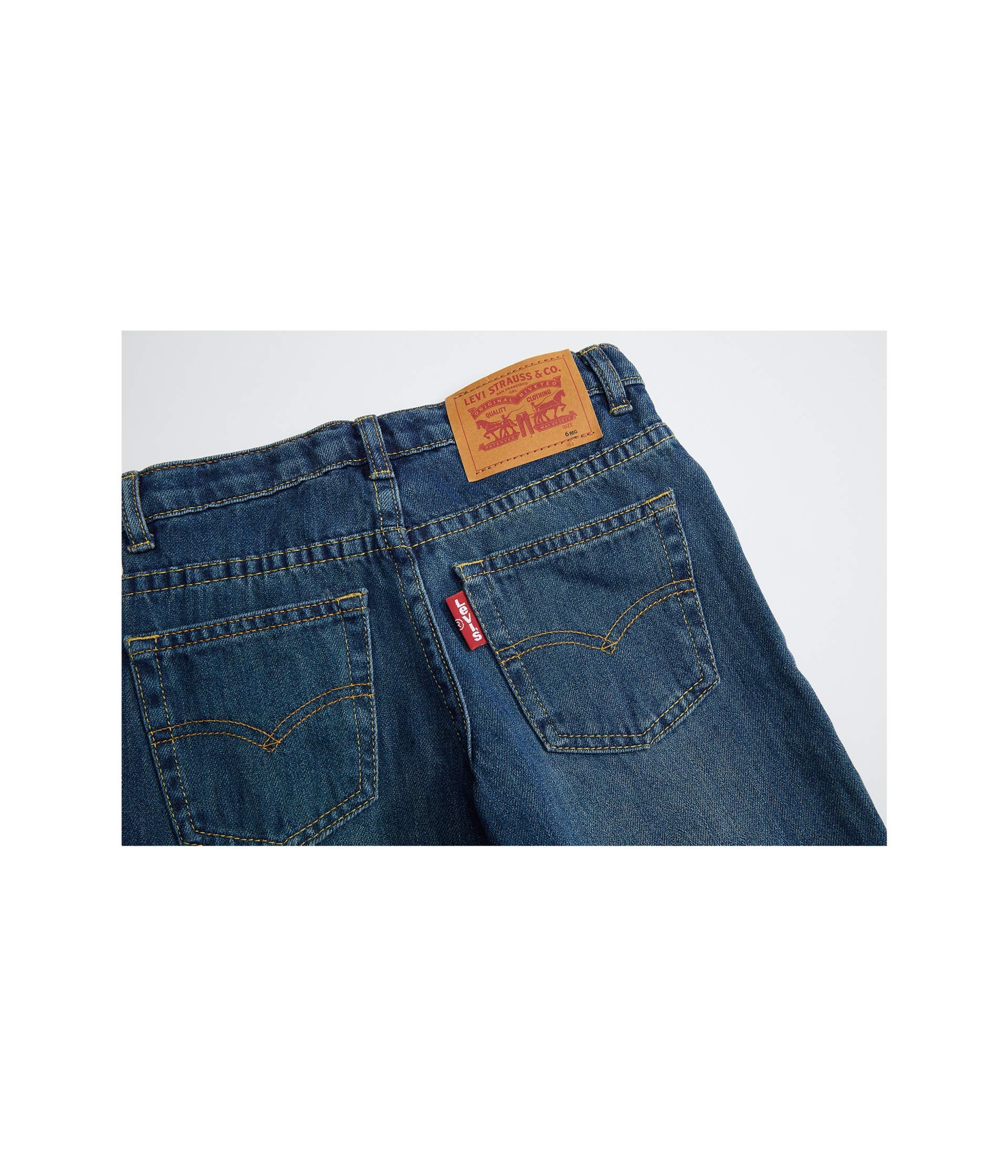 Image 2 of 502 Slim Fit Taper Jeans (Little Kids)