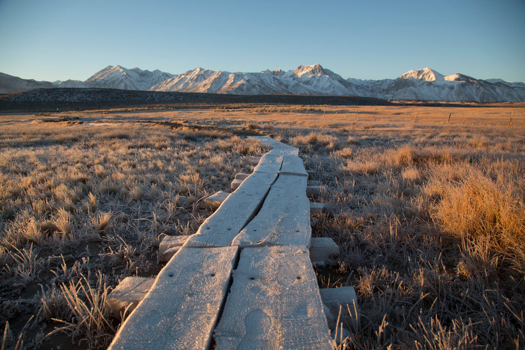 Ridge Merino Wool at Hot Springs in Mammoth