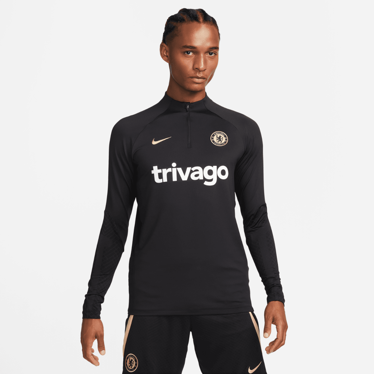 white chelsea training top