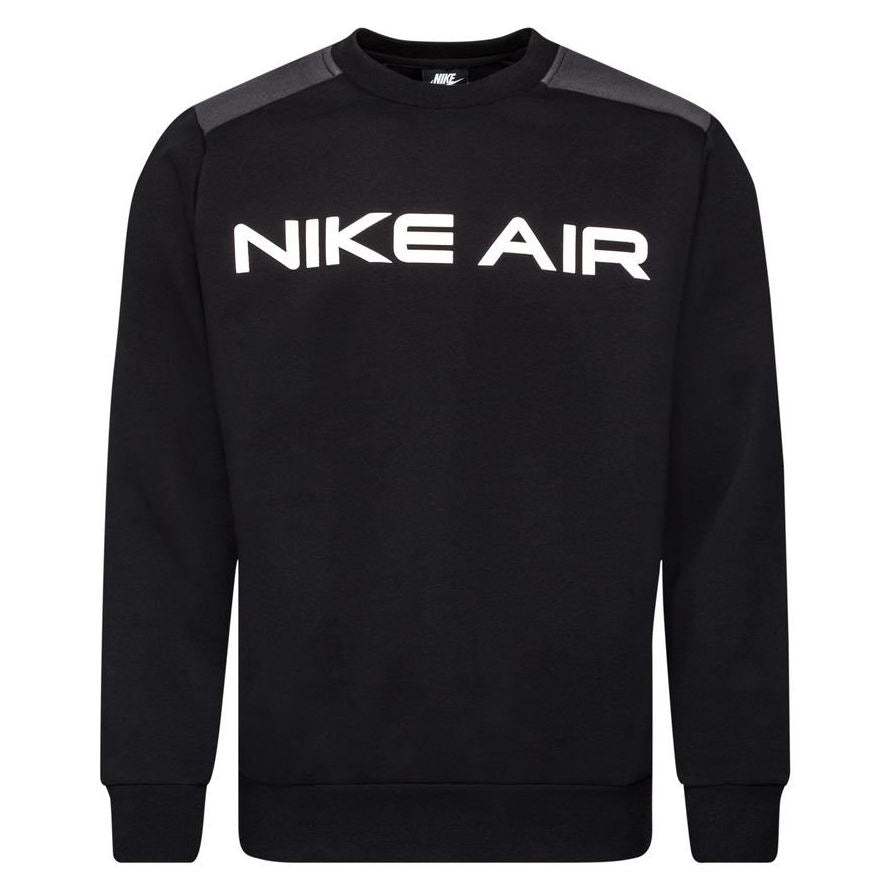 Nike Air Fleece Sweatshirt Black/White – FootKorner