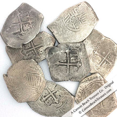 8 Real Pieces of Eight Shipwreck Coins of the Spanish 1715 Treasure Fleet
