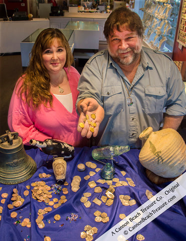 April and Robert Lewis Knecht of Cannon Beach Treasure Company