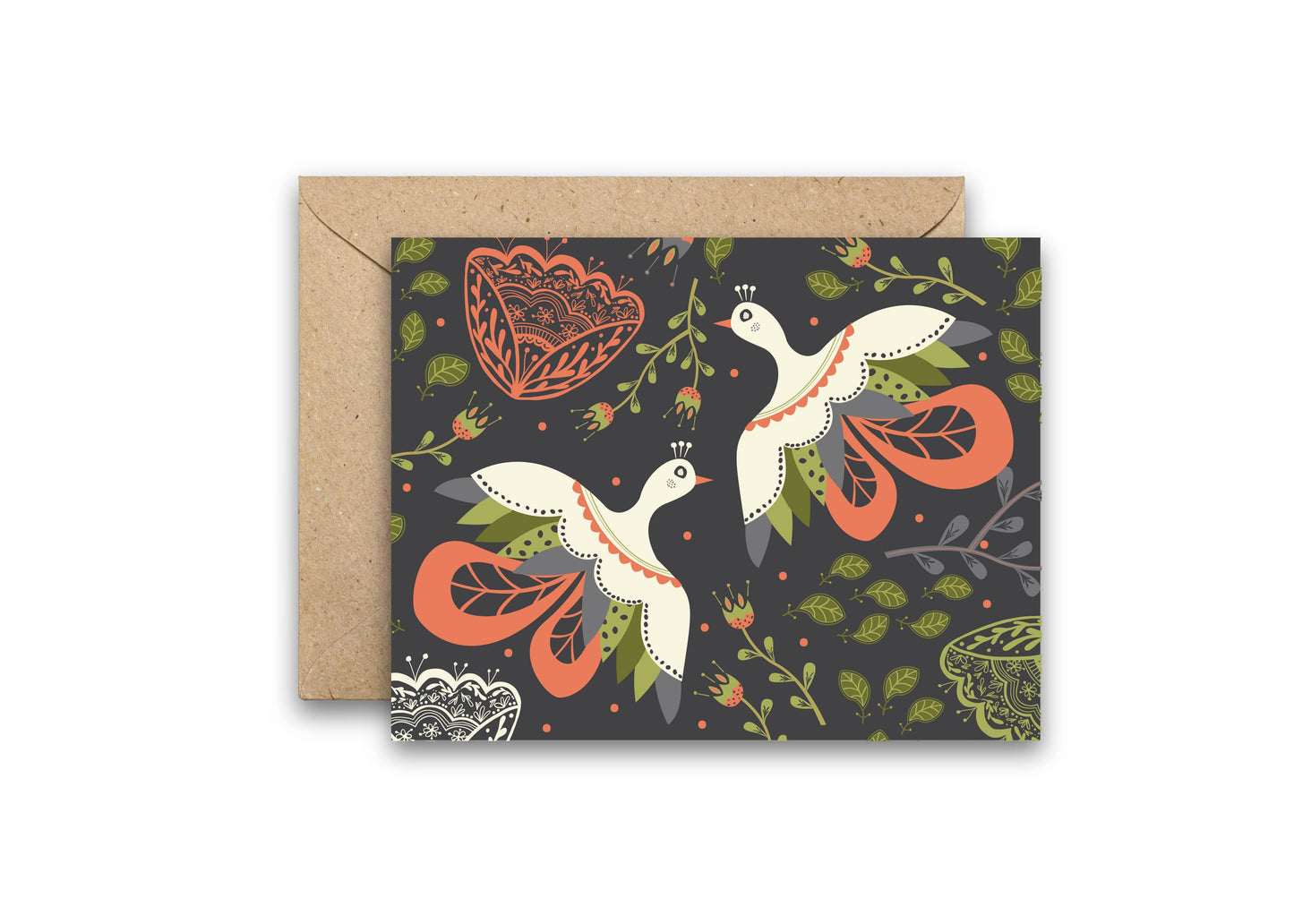Gray Blooming Birds