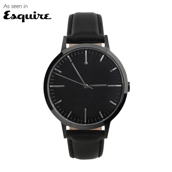 All Black Mens Simple Watch - fte4007