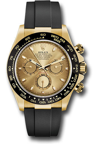 Rolex Yellow Cosmograph Daytona 40 Watch - Index -